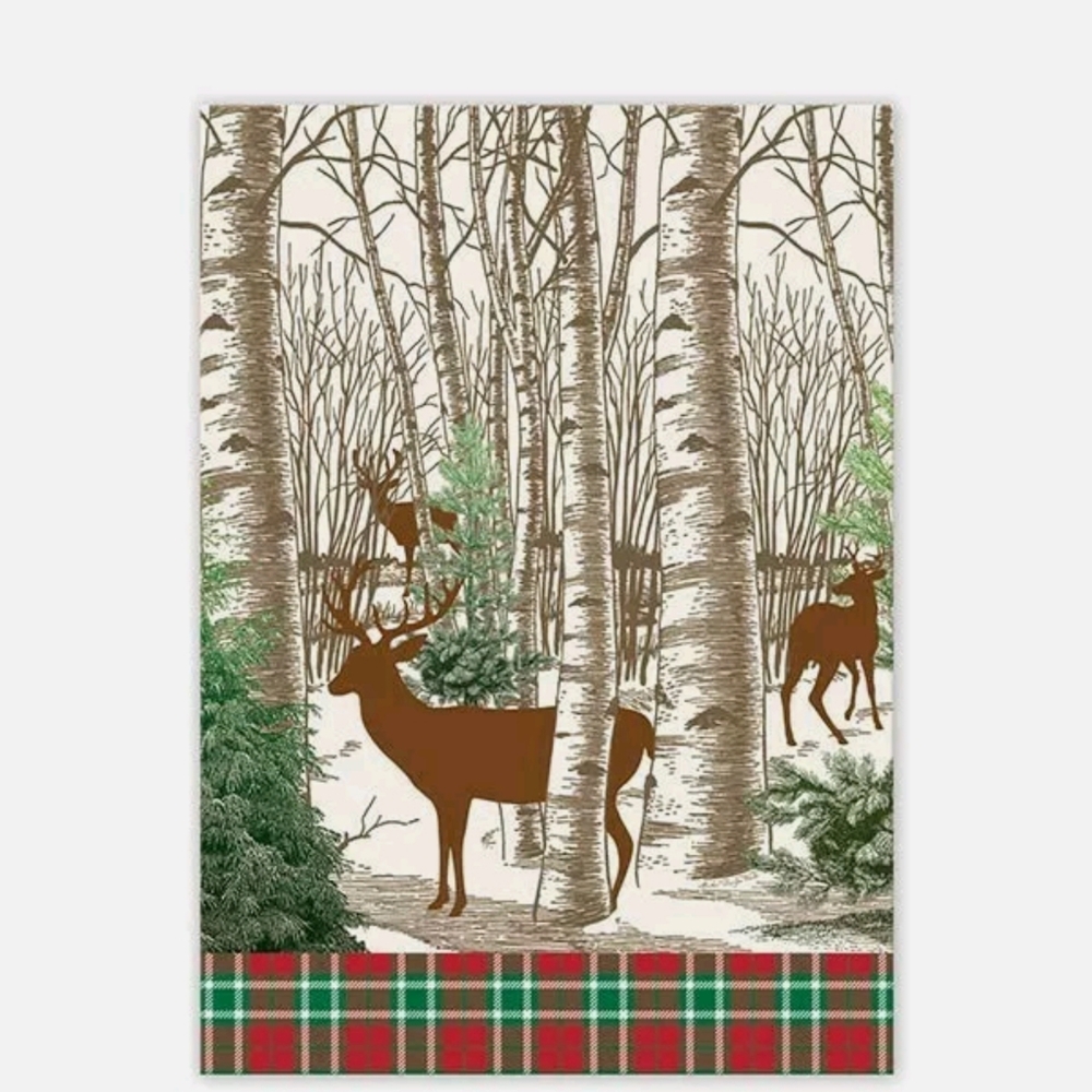 Michel Design Works Cotton Kitchen Tea Towel Winte